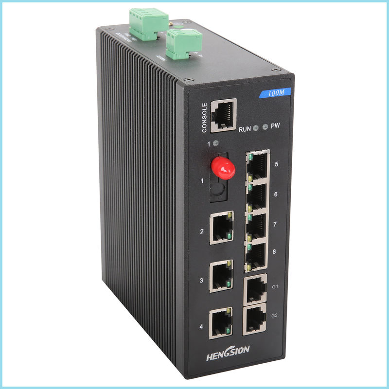 Professional access point 10 port Network Switch 7 * 100 Base TX + 1 *