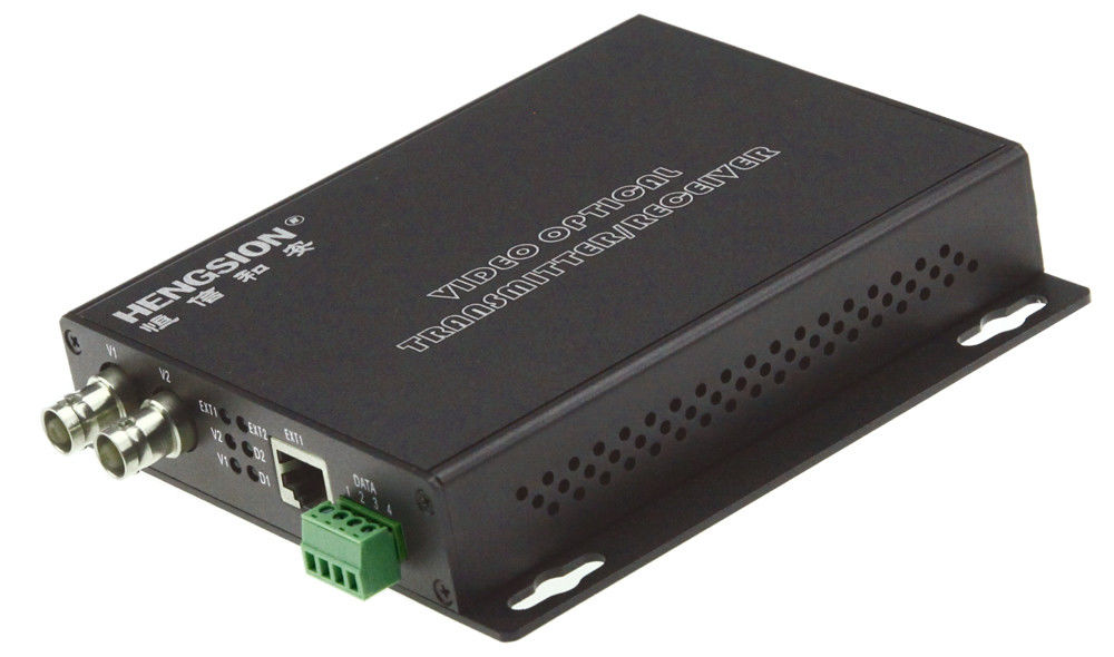 RS485 sfp fiber optic transceiver 2 Channel Video 8 / 10 bit
