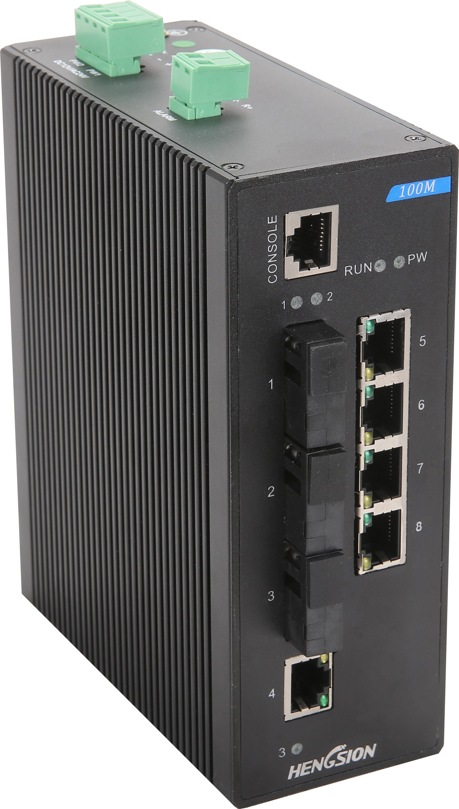 Din rail 8 port gigabit network switch , 5 * 100 Base TX + 3 * 100 Base