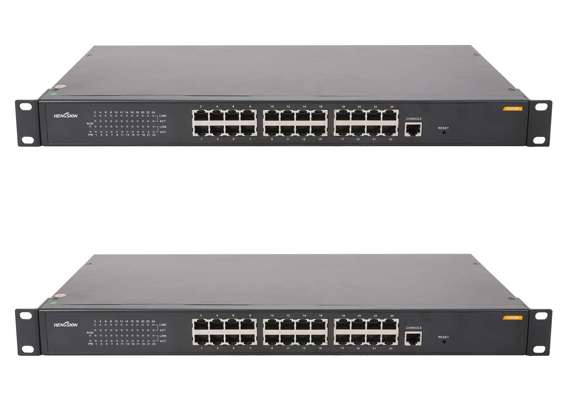 Web Smart 24 Port Gigabit Poe Managed Switch Auto Adaptive