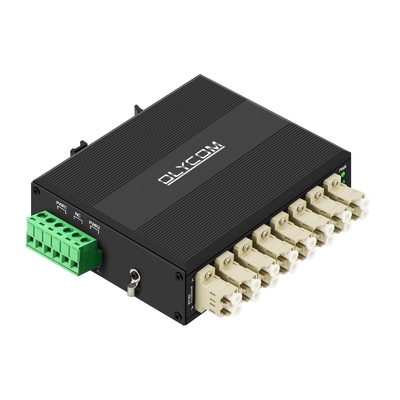 D4*4B Industrial Optical Bypass Module Multimode LC Connector Din-Rail For Protection