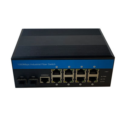Web Managed Industrial Gigabit Ethernet Switch 10 Port Network Switch IM-FS280GW