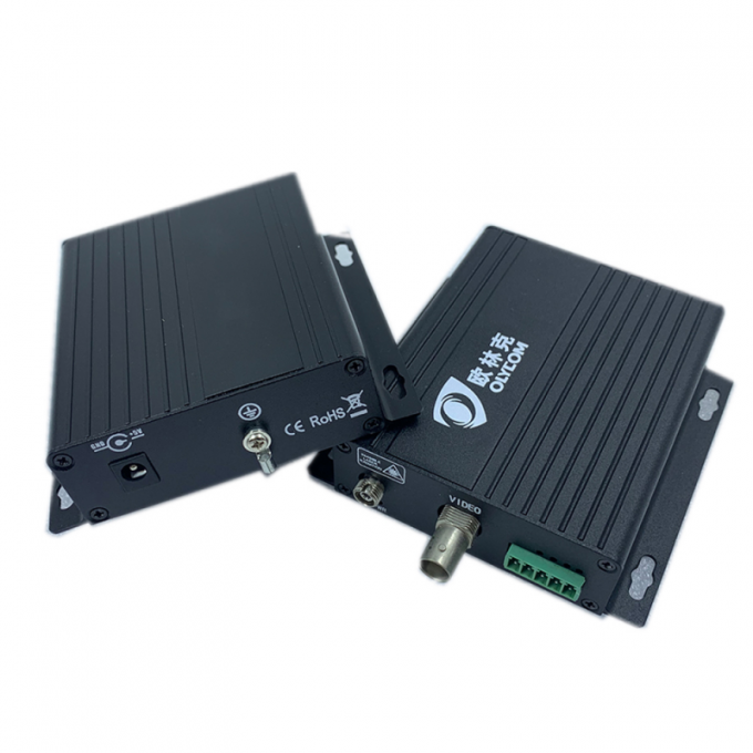 FC standard 1ch data Analog Fiber Optic Transmitter And Receiver For