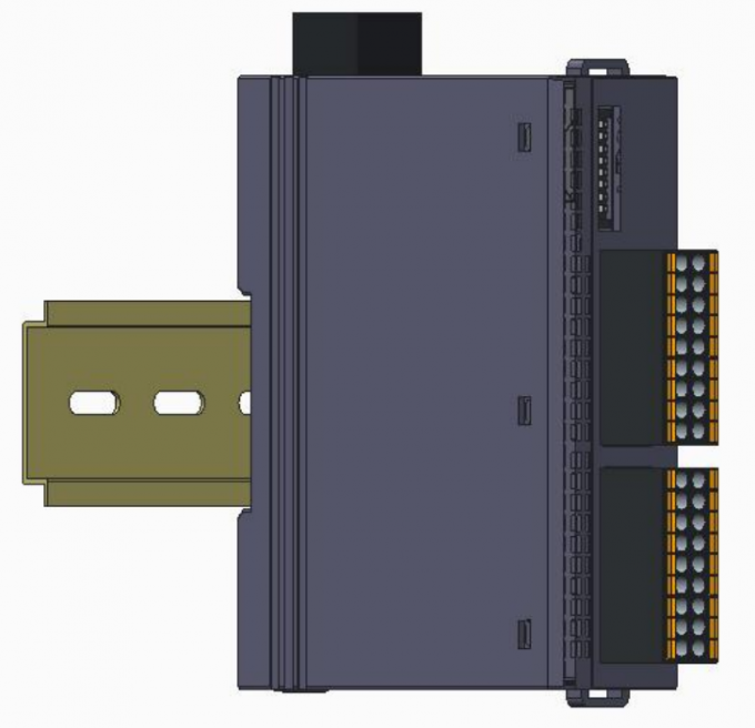 Modbus TCP/IP I/O Module 24VDC 16 DI/DO 2×RJ45 DIN-Rail NPN/PNP ...
