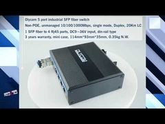 5 port mini industrial gigabit switch