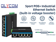 5-Port Gigabit Solar Power PoE Switch
