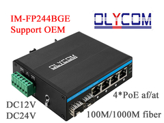 IM-FP244BGE 4-Port Vehicle PoE Switch
