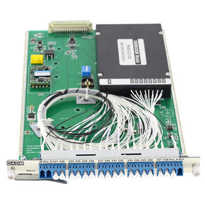 Quality  8 Port Optical Add Drop Multiplexing OADM Card CWDM DWDM C21~C28 Plug And Play factory