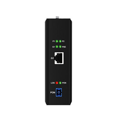 Quality  Industrial Gigabit xPON PoE ONU | EPON/GPON Fiber Access Device with DIN Rail Mounting factory