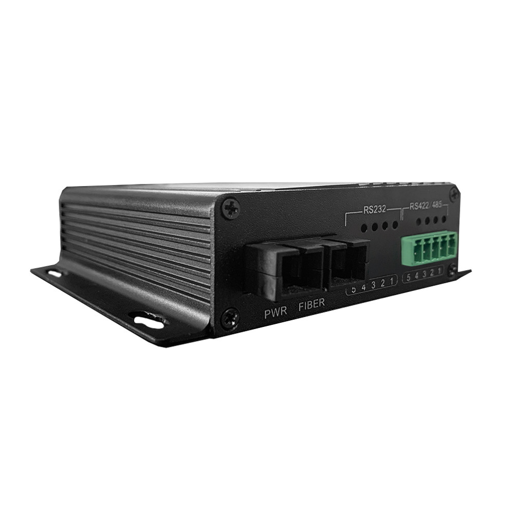 Industrial RS485 RS422 Serial Media Converter 40KM Single Core Fiber