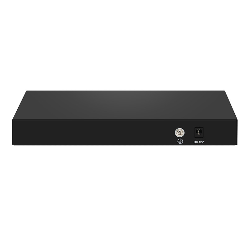 8 Port 10G Fiber Switch 1G 2.5G Compliant Unmanaged DC12V Input Realtek ...