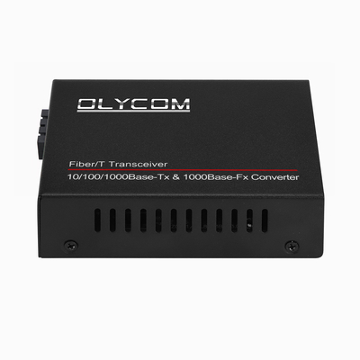 LC Fiber To Gigabit Rj45 Copper Ethernet SFP Media Converter 10 / 100 / 1000M