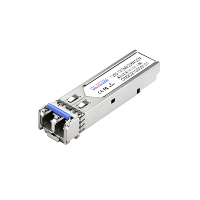 1.25G SFP Transceiver 20KM Singlemode 1000Base-LX 1310nm Dual LC Connector With DDM