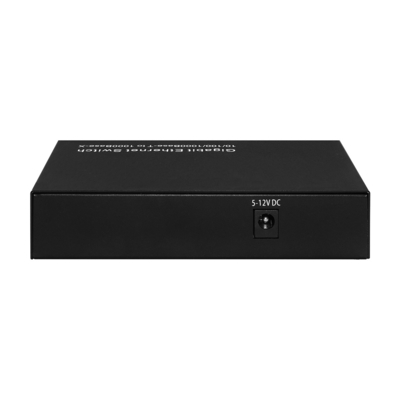 4 Port Gigabit Commercial Ethernet Switch SFP Fiber Optic Unmanaged DC5V