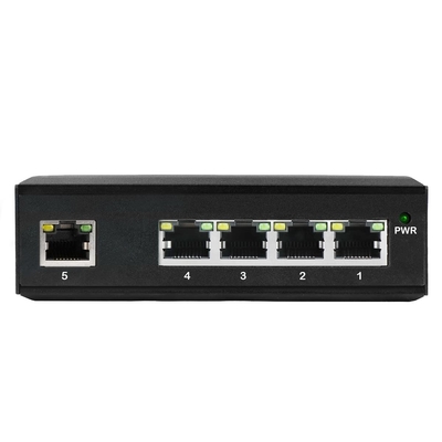 5-Port Industrial Unmanaged Gigabit Ethernet DIN-Rail Switch 5 x Gigabit Ethernet Ports IP40 -40° – 75°C (-40° – 167°F)