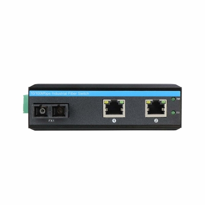 Gigabit Ethernet Mini Fiber Switch Gigabit Network SC Optic 20KM Unmanaged Wall Mounted
