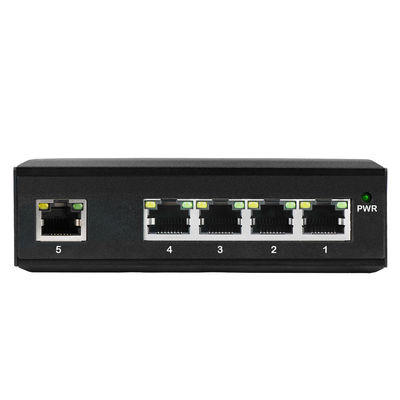 Hardened 5 Port E-Mark Verified Ethernet Switch Gigabit Network Hub Unmanaged 120W PoE CE