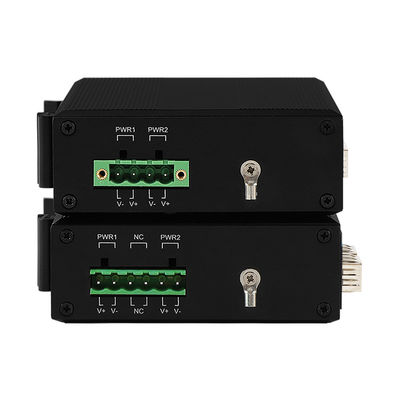 4 Port POE Network Switch ERPS Managed Ring 120W Gigabit Based DC48V CE