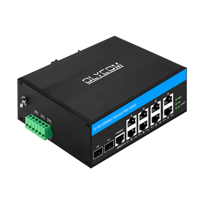 Realtek Gigabit ERPS Managed Switch Megabit 10Port Gigabit Support VLAN RSTP Ring