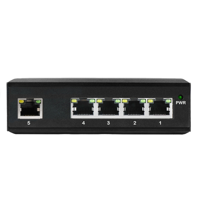 5 Port Rj45 Unmanaged Gigabit Ethernet Switch Ip40 E-Mark Din-Rail Industrial