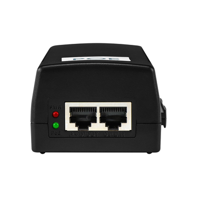 Commercial 60W Gigabit PoE Injector Mid Span 48V Output Desktop 15.4W/30W Compatible