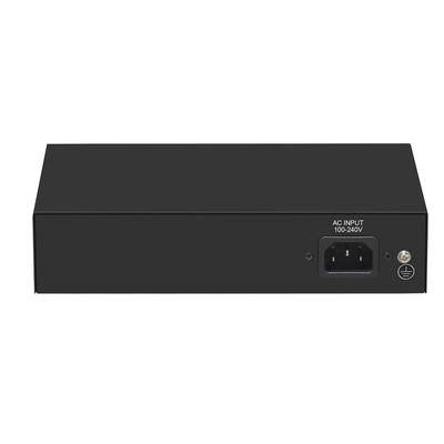 4 Port Gigabit PoE Switch 60W Budget SFP Fiber Unmanaged With VLAN 250-Meter Extension
