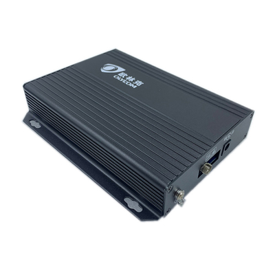 4 Channel Optical Fiber Video Converter Single Mode Simplex 20km FC With Reverse Data