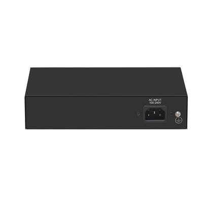 8 Port Gigabit PoE Network Switch VLAN 250-Meter AI PoE 120W Budget Unmanaged