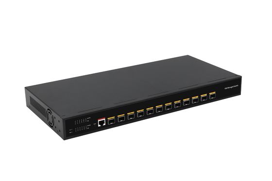 12 Port 10G fiber switch L3 Managed Switch 12* SFP+ Ports Fiber Optic Switch
