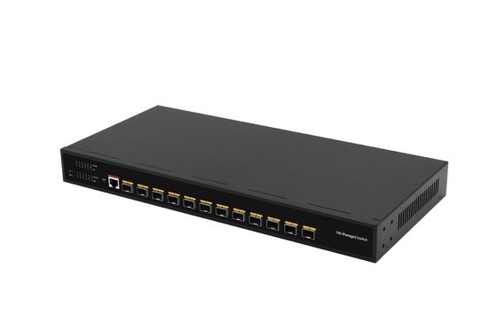 12 Port 10G fiber switch L3 Managed Switch 12* SFP+ Ports Fiber Optic Switch