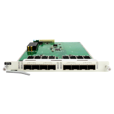 DWDM Transmission 8*SFP+ Multi-Rate OTU Transponder 1/2/4/8/10G Muxponder board