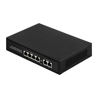 OEM ODM Fast Ethernet 10/100mbps 4 Port Poe Switch With 2 Uplink Port Network Switch