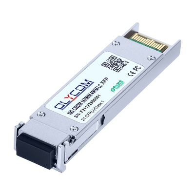 10G XFP CWDM Fiber Optic Transceiver 40KM 1450~1610nm Duplex LC Port 3.3V