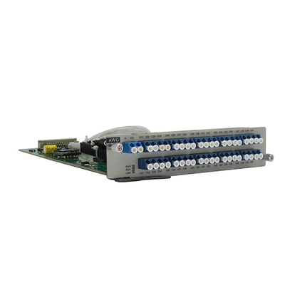 1U rack 100GHZ AWG 40 Wavelengths Multiplexing/Demultiplexing Card for high-capacity DWDM systems