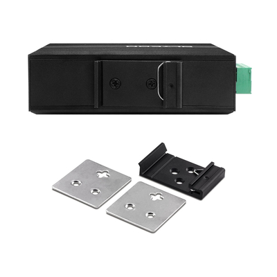 6-Port Industrial Network Switch With 2 100M/1G Fiber Unmanaged Rugged Gigabit Ethernet