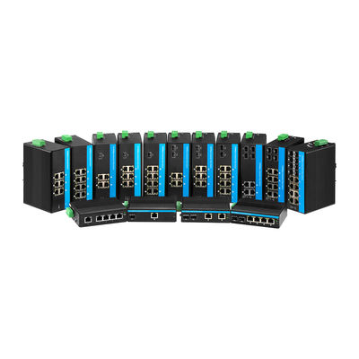 20 Port Gigabit Managed Switch Layer 2 Based 4 SFP Slots Support Ring ERPS Din Mounted