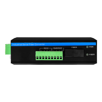 Industrial Serial RS232/RS485/RS422 Fiber Optic Modem SM MM Fiber Optic Optical Modem