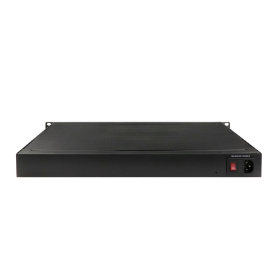 1U Rack 24 Ports Gigabit L2 Managed Industrial Network POE Switch With 12 RJ45+12 SFP