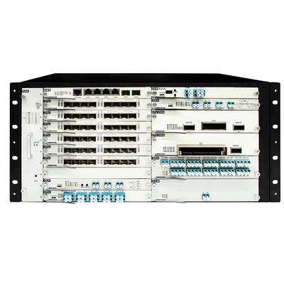 OTN DWDM 5U Chassis 20 Service Slots For 100G 200G 400G Transmission Dual Power Input