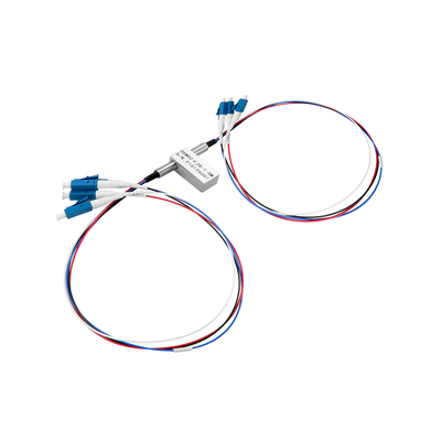 D2×2B Mechanical Bypass Optical Switch LC Connctor Singlemode Cross-Connect