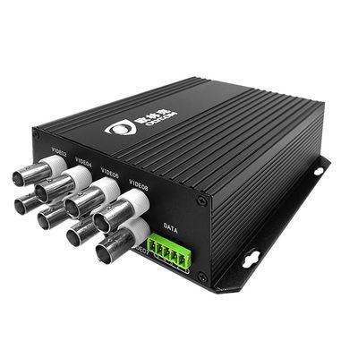 RS422 Data AHD/HD Video Digital Optical Converter For PTZ Camera 1080P DC12V CE