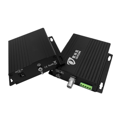 1 Channel Analog CCTV Video RS485 Data Fiber Media Converter 720P DC5V