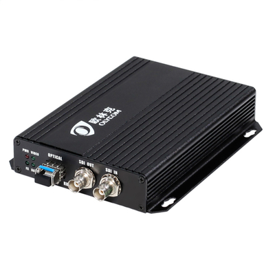 3G-SDI Video Optical Transmitter Receiver BNC Port With 2 SDI Output DC12V SFP Slot