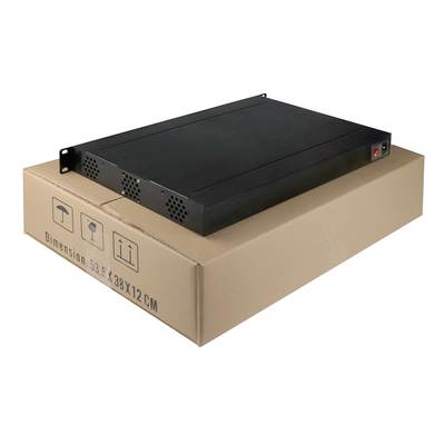 24 Port Gigabit L2 Managed Switch 12 rj45 12 sfp 1U Rack-mount Ethernet Switch OEM/ODM