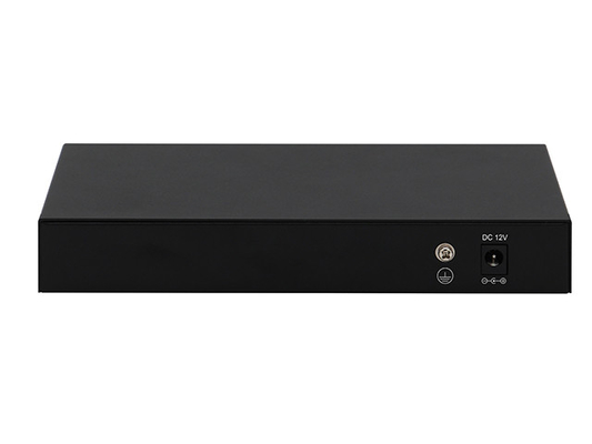 8 Port 2.5G Network Switch Unmanaged 10G Fiber DC12V Input Fanless Auto-Adaptive Speed