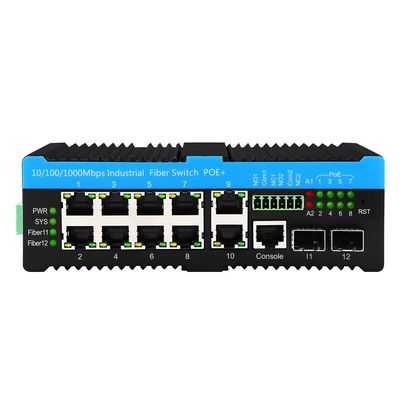 2.5G SFP 90W POE Outdoor Industrial Managed POE Switch Managed Industrial Network Switch for Harsh Environments
