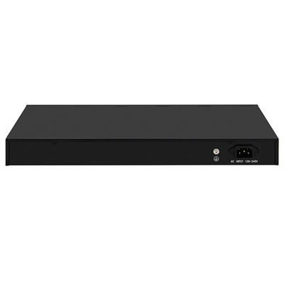 16 Port 2.5G Ethernet Switch With 10G Fiber Uplinks Unmanaged Fanless AC Powered