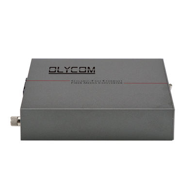 PoE Media Converter With LFPT Fast Ethernet Singlemode Fiber 30W Budget DC48V Input