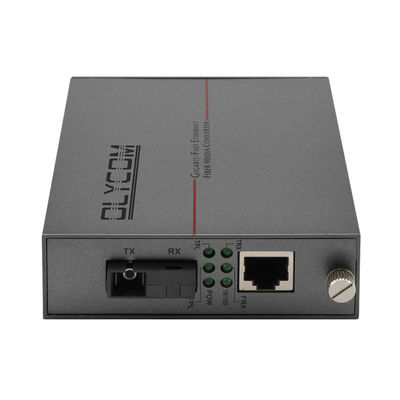 PoE Media Converter With LFPT Fast Ethernet Singlemode Fiber 30W Budget DC48V Input