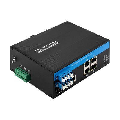 Industrial L2 Managed Ethernet Switch IM-FBS240GW 1G 2.5G Bypass Fiber Gigabit Network